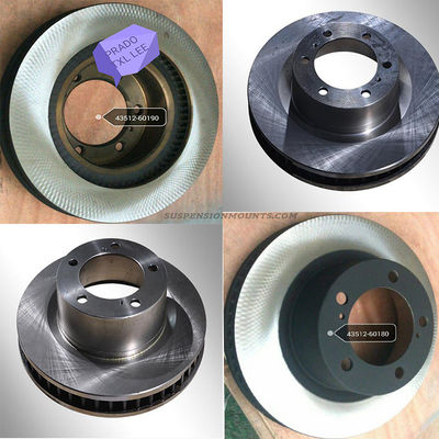 43512-60190 Toyota 4Runner Brake Disc Front Axle Hub