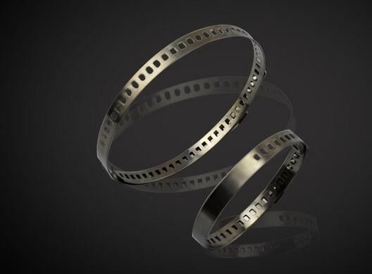 TS16949 Vehicle Spare Parts 12 Inch Cable Zip Ties High Tensile Strength